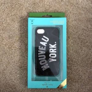 New in box Kate Spade iPhone case for 7/8